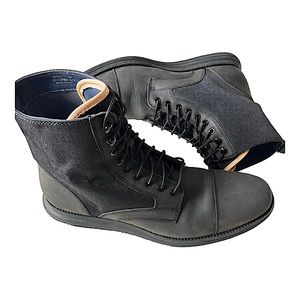 Cole Haan• Lunagrand• Combat Boot•Leather/Rip stop• Waterproof• Sz 12